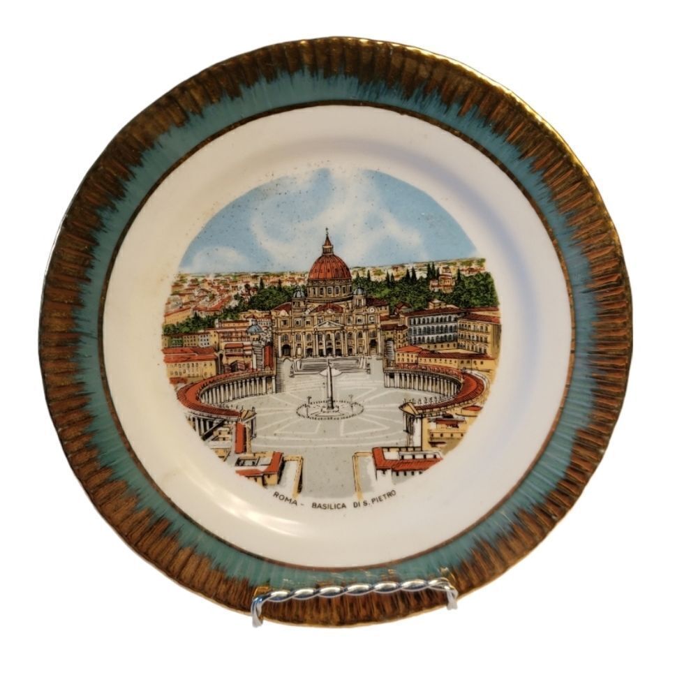 Roma Basilica Di S. Pietro Plate